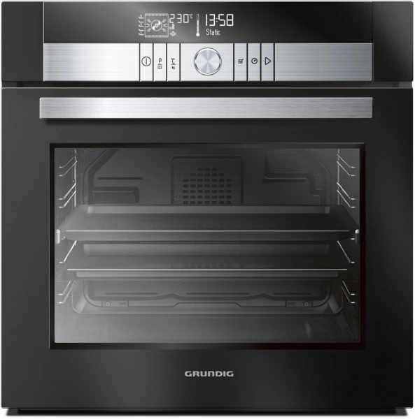 Grundig Edition 70 Herdset Mit Induktionskochfeld Schwarz + Edelstahl / A+ 3 Grundig Edition 70 Herdset Mit Induktionskochfeld Schwarz + Edelstahl / A+ – Bild 3