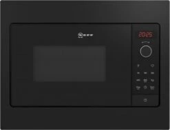 NEFF HLAWG25S3 Einbau-Solo-Mikrowelle Schwarz