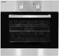 Exquisit EBE 555-2 U Einbaubackofen Edelstahl / A