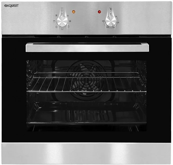 Exquisit EBE 555-2 U Einbaubackofen Edelstahl / A