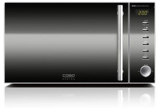 Caso MG 20 Ceramic Menu – 2in1 Design Kombi-Mikrowelle Schwarz