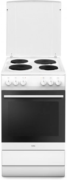 Amica SHE 11555 W Elektroherd Mit Kochfeld Weiß / A