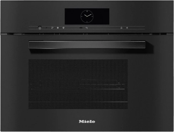 Miele DGM 7840 Einbau-Dampfgarer Mit Mikrowelle Obsidianschwarz