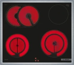 Bosch NKH645GA2M Glaskeramikfeld Edelstahl
