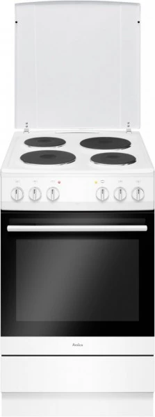 Amica SHE 11596-1 W Elektroherd Mit Kochfeld Weiß / A