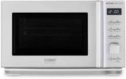 Caso MG 20 Cube Ceramic Kombi-Mikrowelle Silber