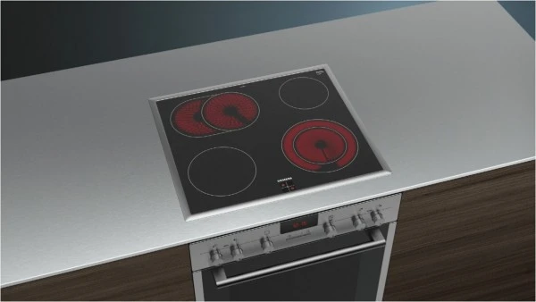 Siemens EQ110KA0Z Herdset Bestehend Aus HE113FBS2 + EA645GN17 Edelstahl + Edelstahl / A â Bild 3