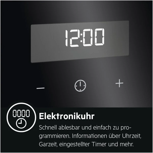 AEG CIB6642BBW Stand-Elektroherd Mit Induktionsfeld Weiß / A – Bild 2