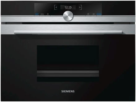 Siemens CD634GBS1 Einbau-Dampfgarer Edelstahl 1 Siemens CD634GBS1 Einbau-Dampfgarer Edelstahl