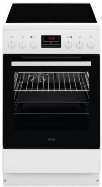 AEG CCB54483BW Elektroherd Mit Glaskeramikfeld Weiß / A