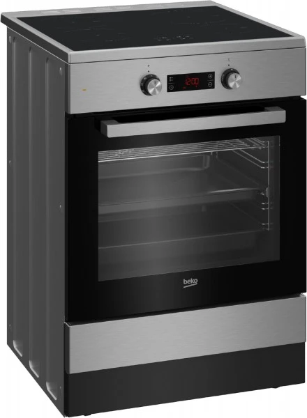 Beko FSM69301XCT Stand-Elektroherd Mit Induktionsfeld Edelstahl / A 2 Beko FSM69301XCT Stand-Elektroherd Mit Induktionsfeld Edelstahl / A – Bild 2