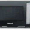 Severin MW 7761 Solo-Mikrowelle Schwarz/edelstahl