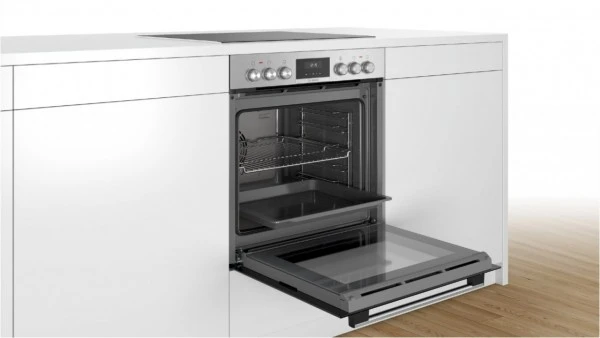 Bosch HND631CS61 Herdset Bestehend Aus HEA537BS0 + NKN645GA2E Edelstahl + Edelstahl / A – Bild 4