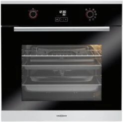 Oranier EBP 9879 TC Einbaubackofen Edelstahl/schwarzglas / A