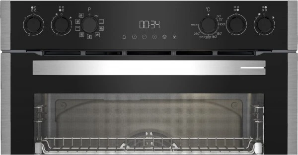 Grundig GEHM 19310 B Herdset Glas Schwarz/edelstahl + Edelstahl / A+ – Bild 2