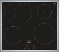 Siemens EI645CFB1M Glaskeramik-Induktions-Kochfeld Edelstahl