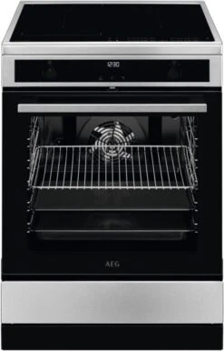 AEG CIB6470APM Stand-Elektroherd Mit Induktionsfeld Edelstahl/cleansteel / A+